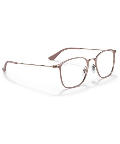 RB6466 Unisex Square Eyeglasses Gunmetal $47.75 Unisex