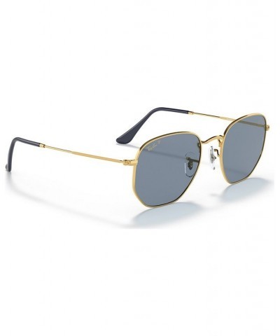 Disney Unisex Polarized Sunglasses RB3548N Hexagonal Mickey WDW50 51 Gold-Tone $26.80 Unisex