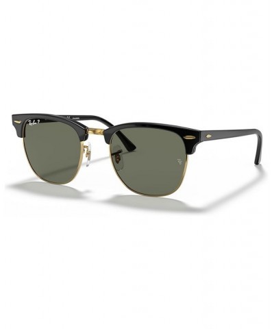 Polarized Sunglasses RB3016 CLUBMASTER GREEN MIRROR POLAR/BLACK $44.73 Unisex