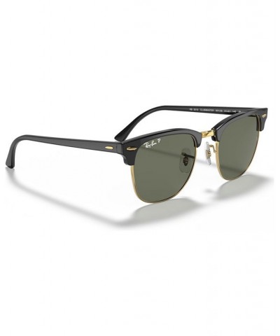 Polarized Sunglasses RB3016 CLUBMASTER GREEN MIRROR POLAR/BLACK $44.73 Unisex