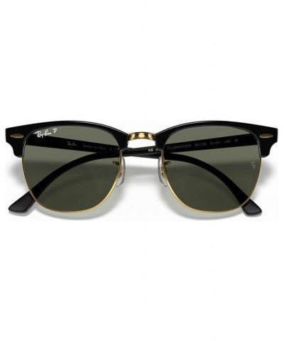 Polarized Sunglasses RB3016 CLUBMASTER GREEN MIRROR POLAR/BLACK $44.73 Unisex