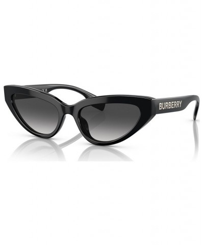 Women's Debbie Sunglasses BE4373U54-Y Black $70.25 Womens