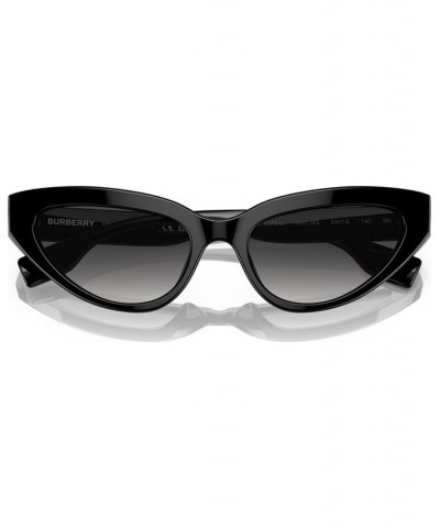 Women's Debbie Sunglasses BE4373U54-Y Black $70.25 Womens