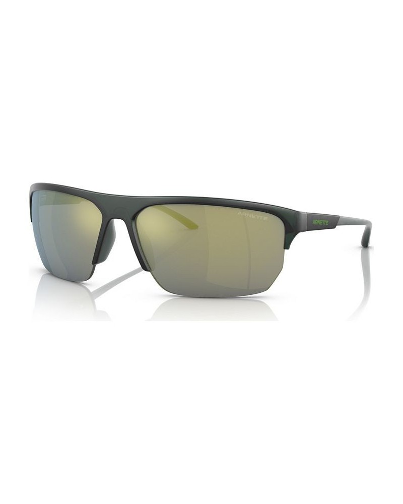 Unisex Sunglasses AN430868-Z Matte Green $18.90 Unisex