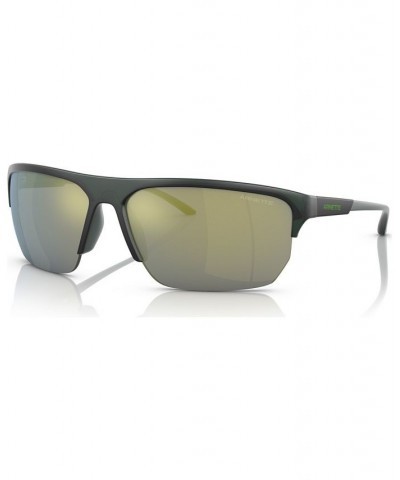 Unisex Sunglasses AN430868-Z Matte Green $18.90 Unisex