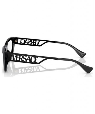 Women's Irregular Eyeglasses VE3327U53-X Black $36.79 Womens