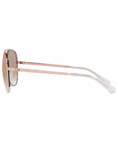 Women's Sunglasses MK1101B 60 Rose Gold-Tone $45.75 Womens