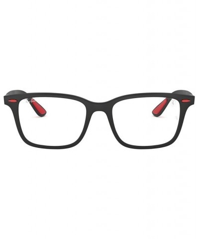 Scuderia Ferrari RX7144M Men's Square Eyeglasses Matte Red $65.78 Mens