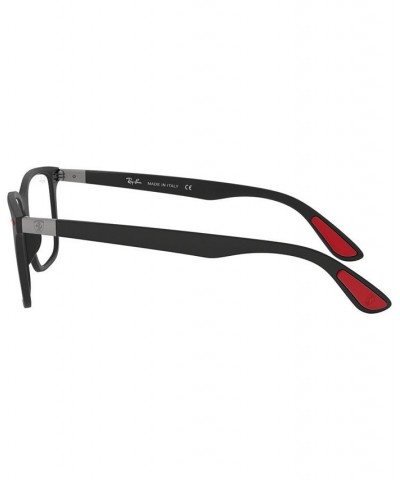 Scuderia Ferrari RX7144M Men's Square Eyeglasses Matte Red $65.78 Mens