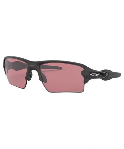 Sunglasses OO9188 59 FLAK 2.0 XL STEEL/PRIZM DARK GOLF $34.02 Unisex