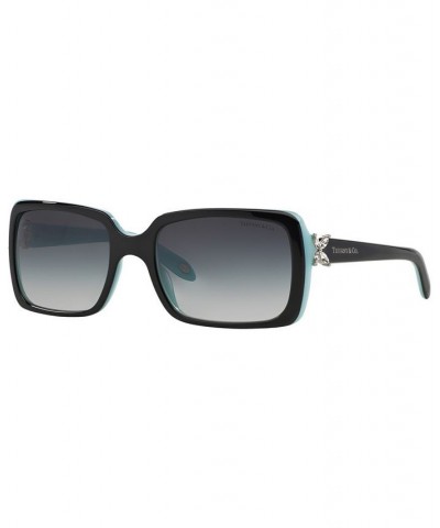 Women's Sunglasses 55 Black on Tiffany Blue $115.80 Womens