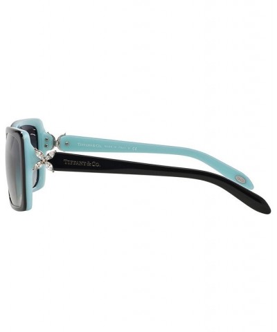 Women's Sunglasses 55 Black on Tiffany Blue $115.80 Womens