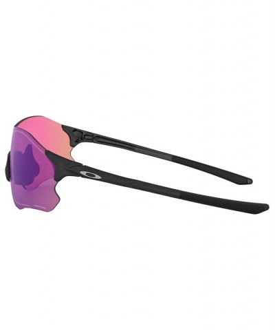 Men's Low Bridge Fit Sunglasses OO9313 EVZero Path 38 Gray $26.46 Mens