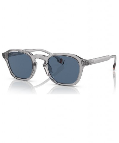 Men's Percy Sunglasses BE4378U49-X Gray $58.42 Mens