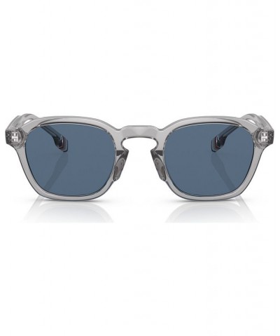 Men's Percy Sunglasses BE4378U49-X Gray $58.42 Mens