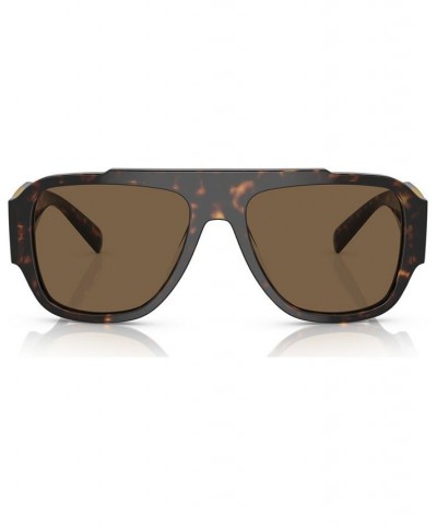 Men's Polarized Sunglasses VE4436U 57 Havana $68.00 Mens