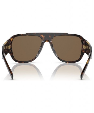 Men's Polarized Sunglasses VE4436U 57 Havana $68.00 Mens