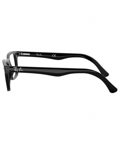 RX5228F Unisex Square Eyeglasses Black $38.20 Unisex