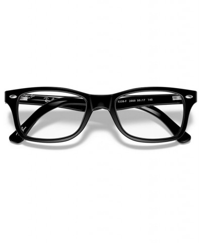 RX5228F Unisex Square Eyeglasses Black $38.20 Unisex