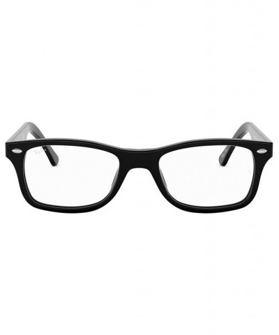 RX5228F Unisex Square Eyeglasses Black $38.20 Unisex