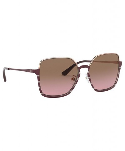 Sunglasses TY6076 56 Rose Gold Metal Bath/VIOLET GRADIENT BROWN $39.80 Unisex