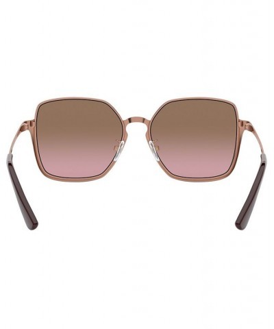 Sunglasses TY6076 56 Rose Gold Metal Bath/VIOLET GRADIENT BROWN $39.80 Unisex