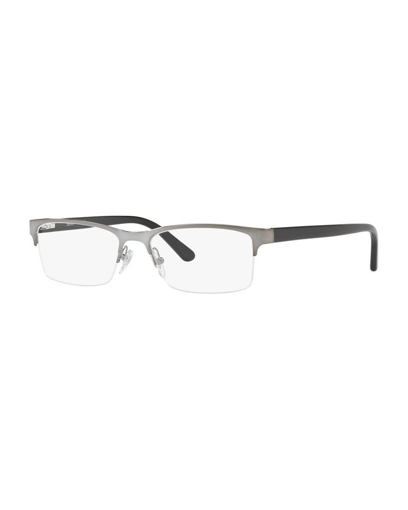 SF2288 Men's Rectangle Eyeglasses Dark Brown $36.54 Mens