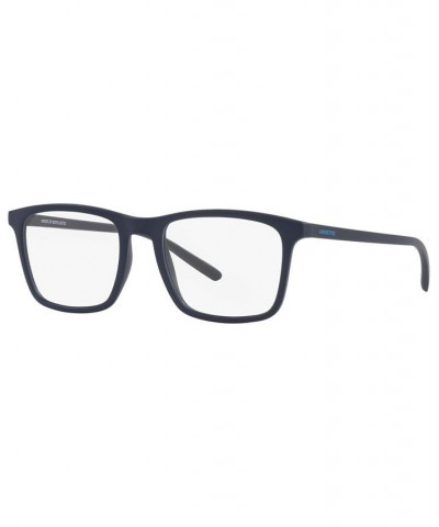 AN7209 Frog Face Unisex Rectangle Eyeglasses Transparent Gray $24.92 Unisex