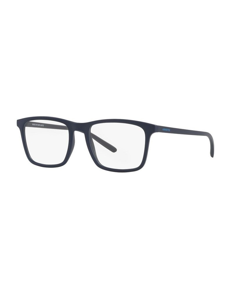 AN7209 Frog Face Unisex Rectangle Eyeglasses Transparent Gray $24.92 Unisex