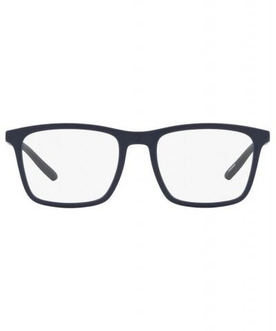 AN7209 Frog Face Unisex Rectangle Eyeglasses Transparent Gray $24.92 Unisex