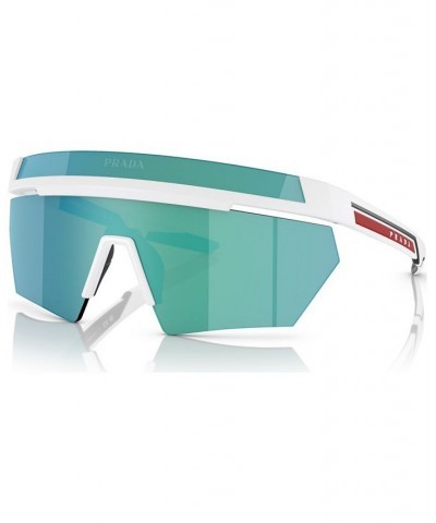 Men's Sunglasses PS 01YS44-Z Matte White $88.73 Mens