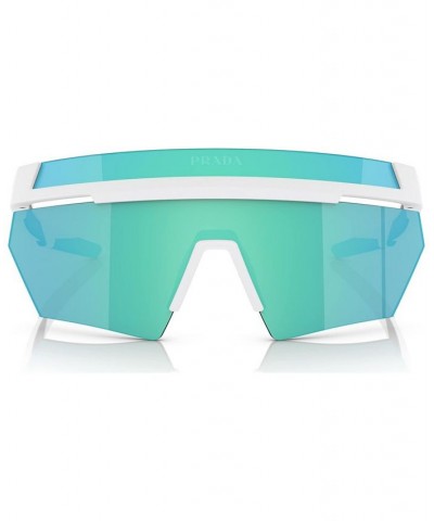 Men's Sunglasses PS 01YS44-Z Matte White $88.73 Mens