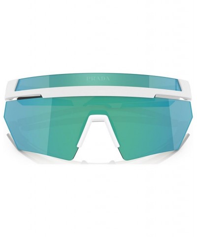 Men's Sunglasses PS 01YS44-Z Matte White $88.73 Mens