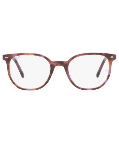 RB5397 ELLIOT Unisex Irregular Eyeglasses Brown and Violet Havana $37.59 Unisex