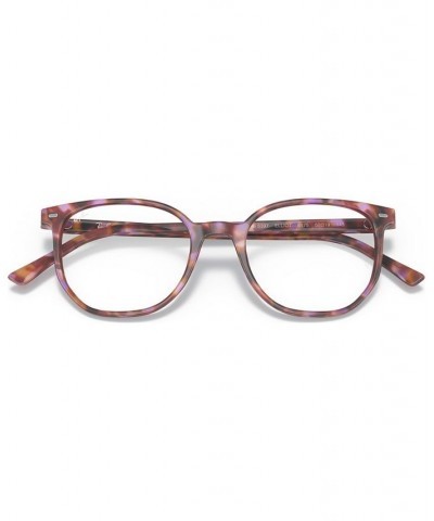 RB5397 ELLIOT Unisex Irregular Eyeglasses Brown and Violet Havana $37.59 Unisex