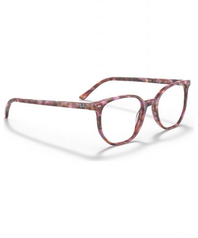 RB5397 ELLIOT Unisex Irregular Eyeglasses Brown and Violet Havana $37.59 Unisex