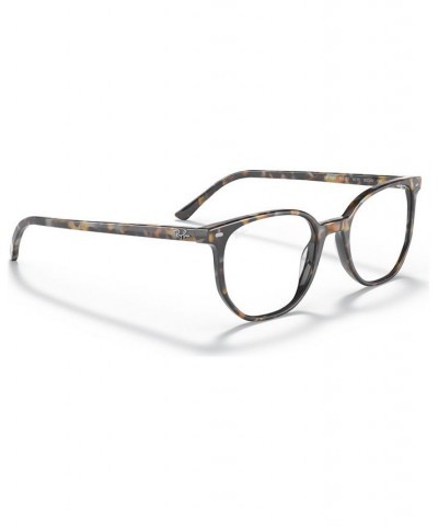 RB5397 ELLIOT Unisex Irregular Eyeglasses Brown and Violet Havana $37.59 Unisex