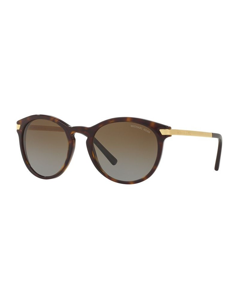 Polarized Sunglasses MK2023 ADRIANNA III TORTOISE/BROWN GRADIENT POLAR $38.92 Unisex