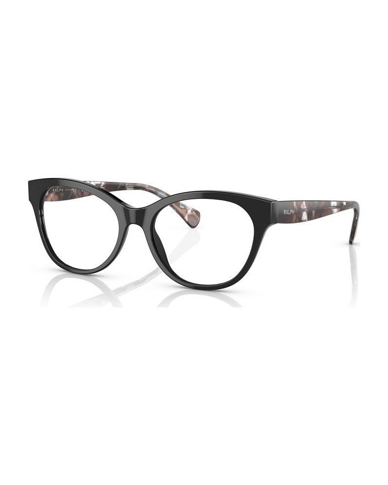 Women's Cat Eye Eyeglasses RA714152-O Shiny Transparent Violet $32.77 Womens