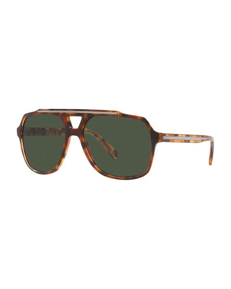 Men's Polarized Sunglasses DG4388 60 Brown Havana $62.39 Mens