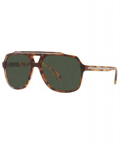 Men's Polarized Sunglasses DG4388 60 Brown Havana $62.39 Mens