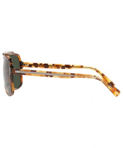 Men's Polarized Sunglasses DG4388 60 Brown Havana $62.39 Mens