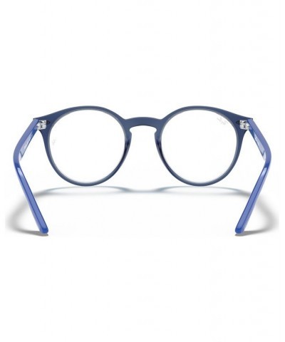 RY1594 Chid Round Eyeglasses Transparent Blue $24.64 Kids