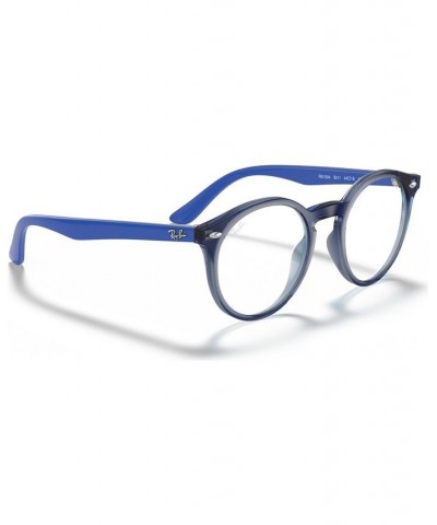 RY1594 Chid Round Eyeglasses Transparent Blue $24.64 Kids