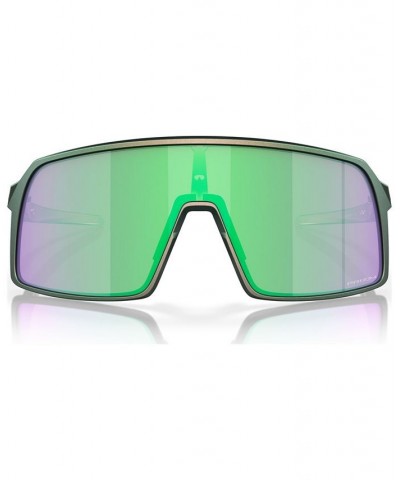 Men's Sunglasses Sutro Discover Collection Matte Silver-Tone Green Colorshift $17.30 Mens