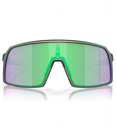 Men's Sunglasses Sutro Discover Collection Matte Silver-Tone Green Colorshift $17.30 Mens