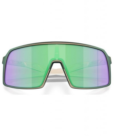 Men's Sunglasses Sutro Discover Collection Matte Silver-Tone Green Colorshift $17.30 Mens