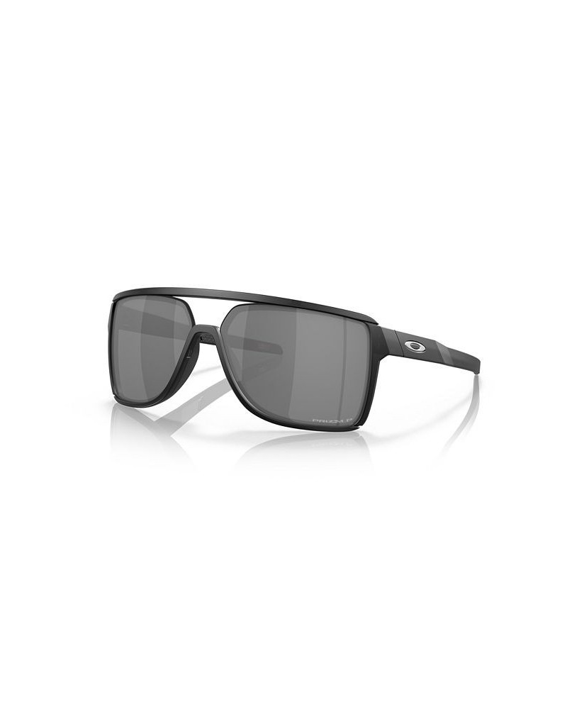 Men's Polarized Sunglasses OO9147-0263 Matte Black Ink $59.36 Mens
