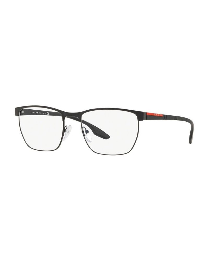 PS 50LV Men's Irregular Eyeglasses Black $48.86 Mens