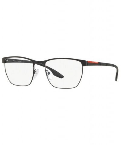 PS 50LV Men's Irregular Eyeglasses Black $48.86 Mens